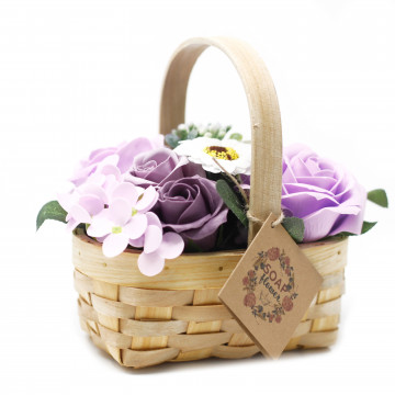 buchet flori de sapun