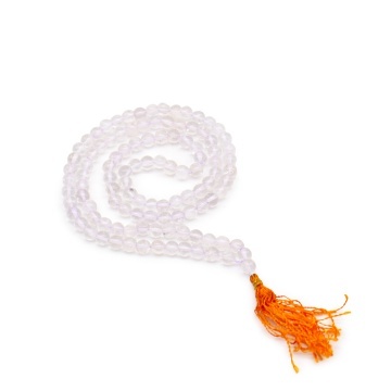 Colier mala din pietre semipretioase cu 108 margele - - Cristal de Stanca