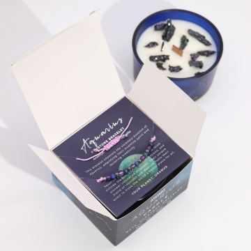 set cadou lumanare bratara varsator