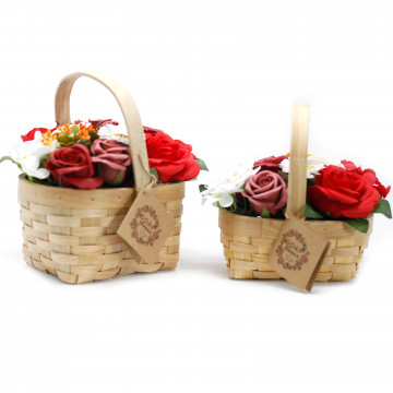 buchet flori de sapun