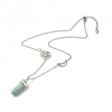 colier aventurin verde