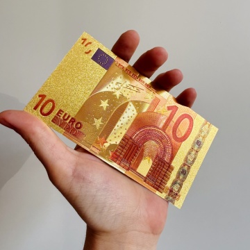 Bancnota Feng Shui aurie din polimer - 10 Euro