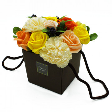 buchet flori de sapun