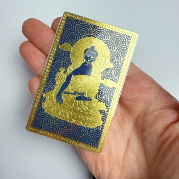 Card Feng Shui din metal - Buddha Medicine - Sanatate