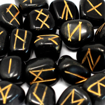 Pietre Rune - Agat Negru - Img 2