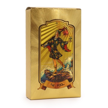 carti de tarot aurii