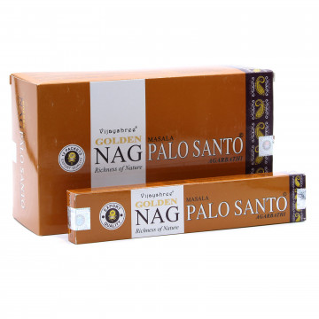15g Bețișoare Parfumate Golden Nag - Palo Santo