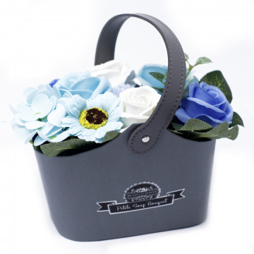 buchet flori de sapun in cos