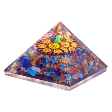 Piramida din Orgonit - Om Chakra - 70 mm