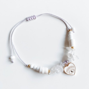 bratara cuart transparent