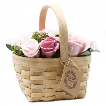 buchet flori de sapun