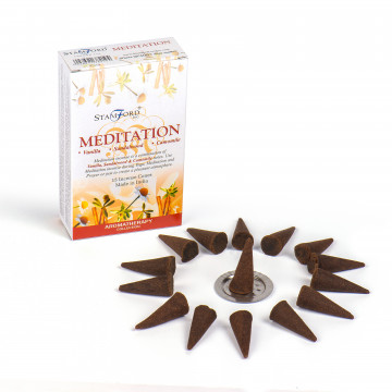 conuri parfumate meditatie