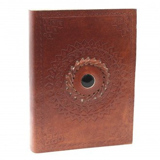 Jurnal Agenda De Piele (17x12 cm) - Onix Negru