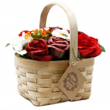 buchet flori de sapun