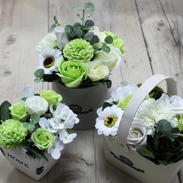 buchet flori de sapun clasic