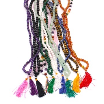 colier mala cuart transparent