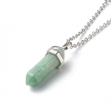 colier aventurin verde