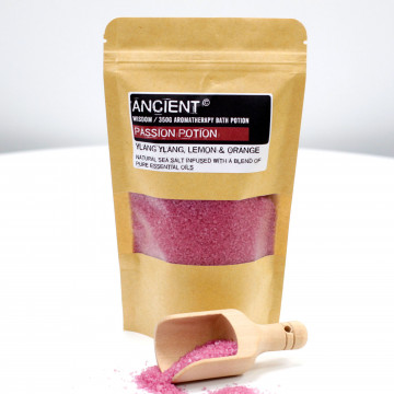 Sare de Baie Aromaterapie cu uleiuri esentiale - 350g - Pasiune - Img 2