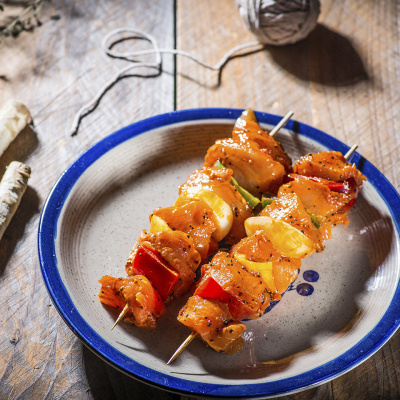 Frigărui de pui marinate