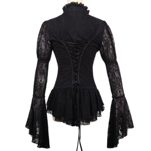 Bluza gotica fleur de lys - Img 7