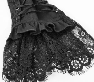 Bluza gotica neagra noirelien - Img 5