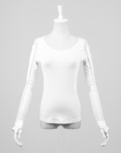 Bluza rock solaris white - Img 2