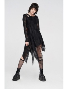 Rochie neagra rock terror - Img 12