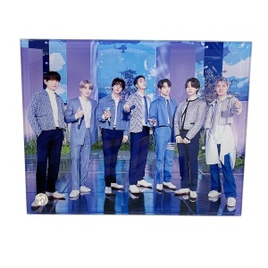 Tablou sticla bts army kpop