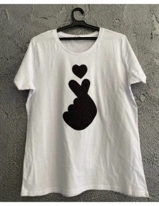 Tricou love kpop glitter - Img 5