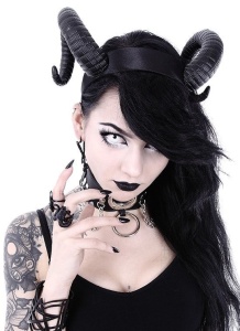 Bentita gotica satan horns sinister - Img 3