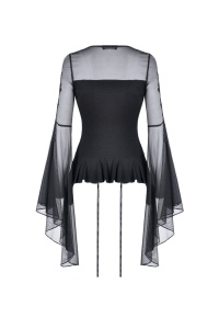 Bluza gotica neagra adrienne - Img 9