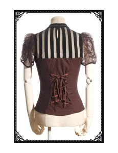 Bluza steampunk melisandre brown - Img 7