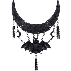 Colier gotic oriental bat