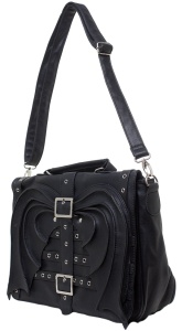 Geanta gotica neagra bat wings - Img 2