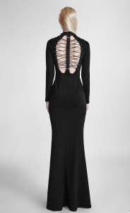 Rochie gotica neagra muse - Img 2