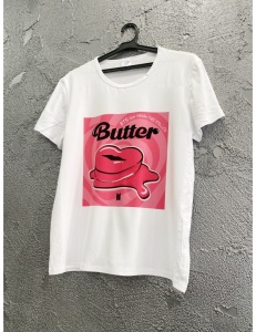 Tricou bts butter logo - Img 2