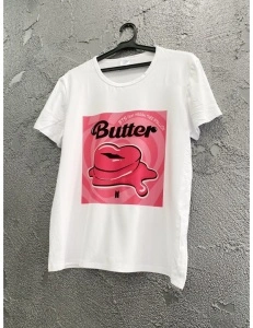 Tricou bts butter logo - Img 2