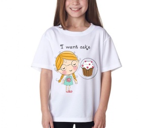 TRICOU GIRL LOVE CAKE