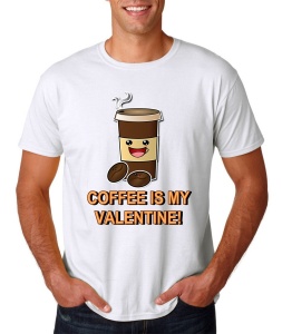 tricou valentine's coffee - Img 1