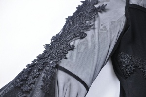 Bluza gotica neagra adrienne - Img 10