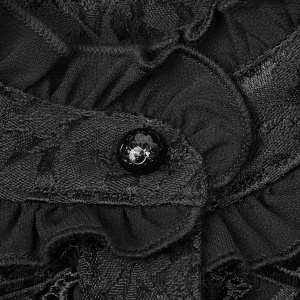 Bluza gotica neagra noirelien - Img 7