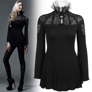 Bluza gotica soleil noir