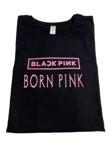 Tricou blackpink born pink logo - Img 2