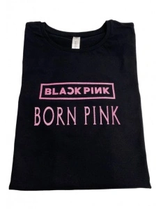 Tricou blackpink born pink logo - Img 2