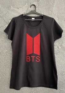 Tricou bts logo glitter