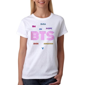 TRICOU CU BTS K-POP 06