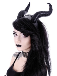 bentita goth EVIL HORNS