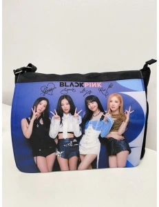 Geanta blackpink kpop semnaturi - Img 2