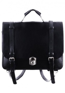 Geanta neagra clasica messenger