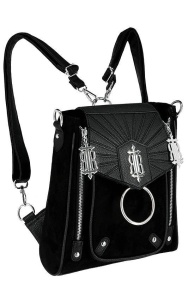 Rucsac gotic negru circe - Img 6